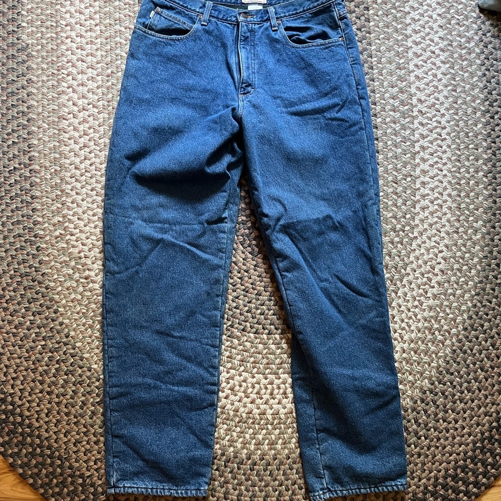 L.L. Bean Relaxed Fit Fleece Lined Jeans